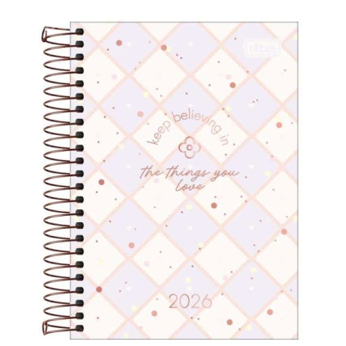 Planner Espiral Anual Soho 80 folhas - Tilibra