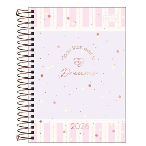 Planner Espiral Anual Soho 80 folhas - Tilibra