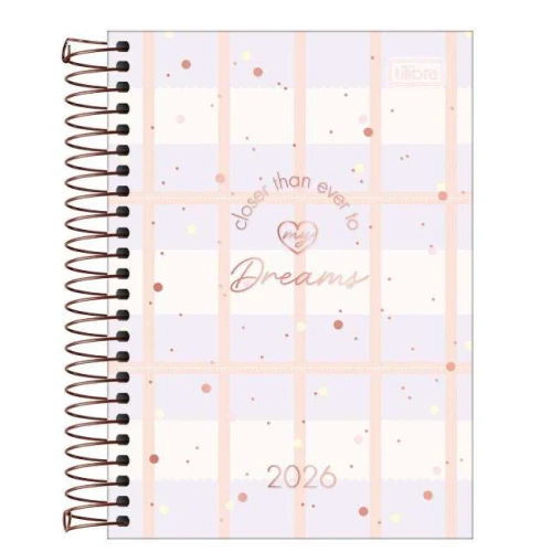 Planner Espiral Anual Soho 80 folhas - Tilibra