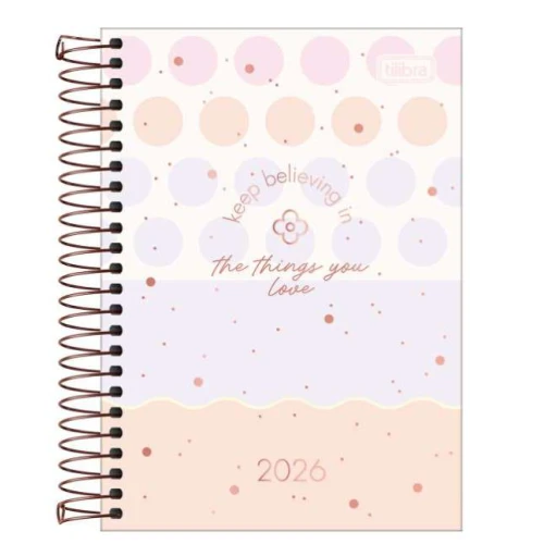 Planner Espiral Anual Soho 80 folhas - Tilibra