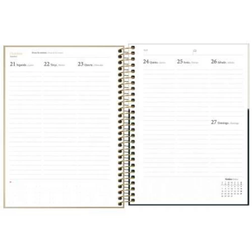 Planner Espiral Anual West Village 80 Fls