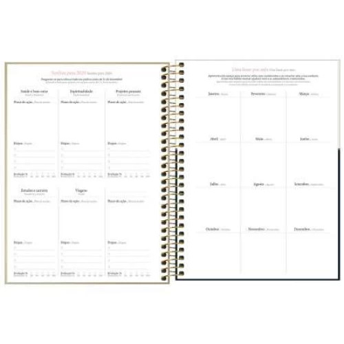 Planner Espiral Anual West Village 80 Fls