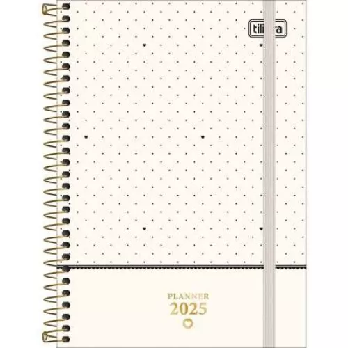 Planner Espiral Anual West Village 80 folhas - Tilibra