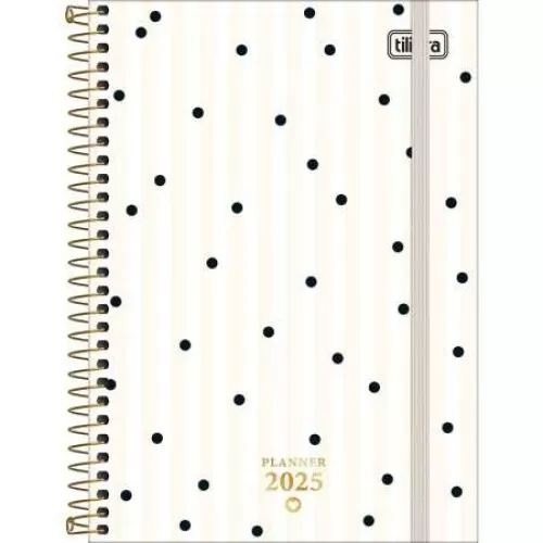 Planner Espiral Anual West Village 80 folhas - Tilibra