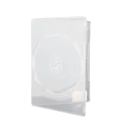 Porta CD e DVD Duplo Box Transparente 14mm
