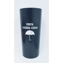 Porta Guarda Chuva Preto 23L - Bralimpia