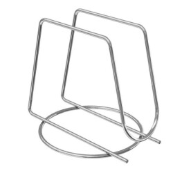 Porta Guardanapo em Aramado Cromado | Stolf
