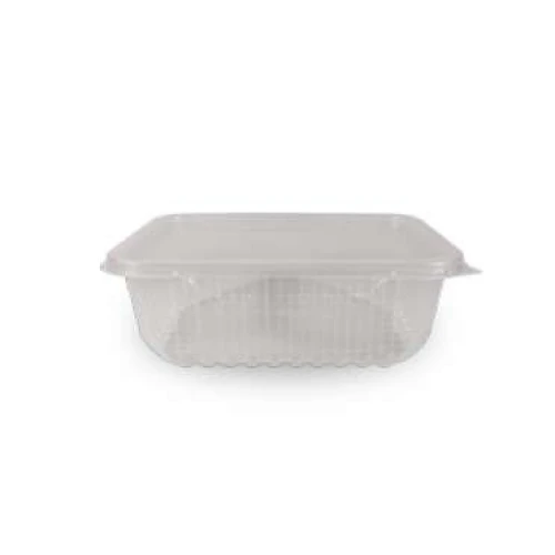 Pote Retangular com Tampa 1000ml Totalplast  24 Unidades
