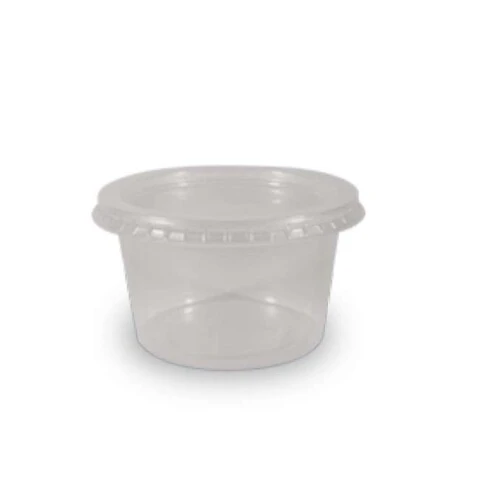 Pote Redondo com Tampa 250ml Totalplast  24 Unidades