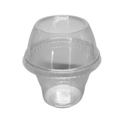 Pote Transparente c/Tampa 250ml Galvanotek G677 C/25