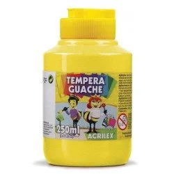 Pote de tinta Guache 250ml Acrilex