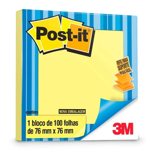 Refil Post It Pop-Up R-330 Amarelo 3M