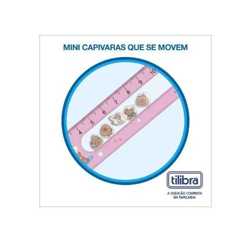 Régua Escolar 30cm Capy Clubb - Tilibra