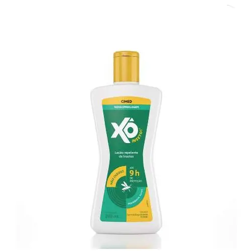 Repelente Loção Xô Inseto 200ml  Proteção Eficaz contra Mosquitos e Insetos