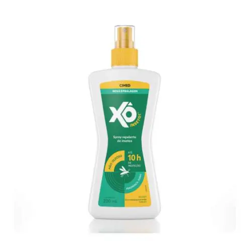 Repelente Spray Xô Inseto 200ml  Proteção Eficaz contra Mosquitos e Insetos