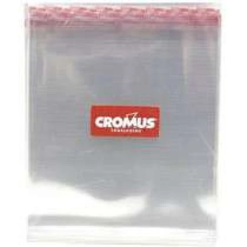 Saco Adesivado Transparente 14x14+3 Aba Pct c/100 - Cromus