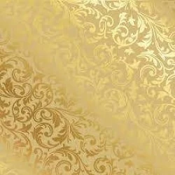 Saco Metalizado 10x14 Arabesco Ouro - Cromus