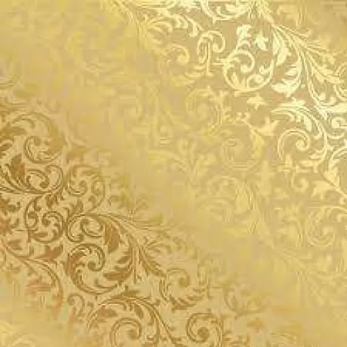 Saco Metalizado 10x14 Arabesco Ouro - Cromus