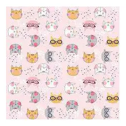 Saco Metalizado 30X45 Gatinhos - Cromus