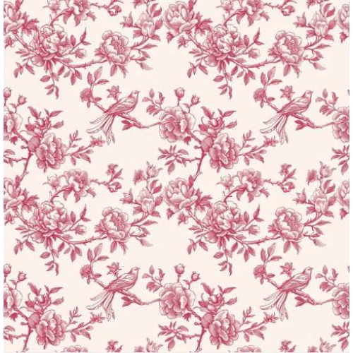 Saco Metal Versalhes Vermelho 25x37 Pacote c/50 - Cromus