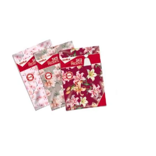 Saco Metalizado Feminino Sortido 30x44 com 50 unidades - Cromus