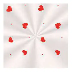 Saco Transparente 20x30 Love - Cromus