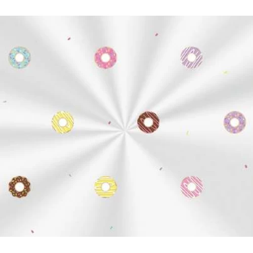 Saco Transparente Donuts 20x30 - Cromus