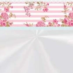 Saco de Celofane Decorado para Cesta 72x90cm - Cromus