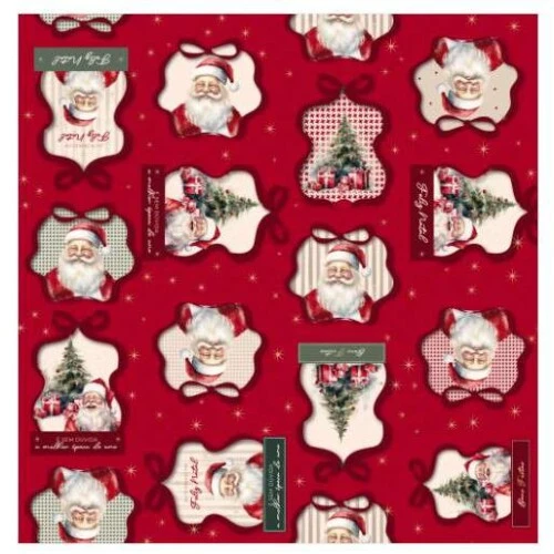 Saco de Natal Charm Natalino 30x44 C/50 Un