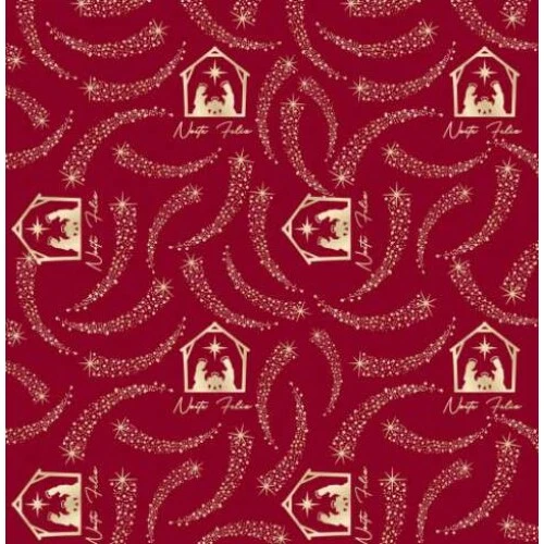 Saco Metalizado Natal Belem Natalino 30x44 - Cromus Saco Metalizado Natal Belem Natalino 30x44 - Cromus