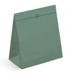 Saco de Papel Liso Green 27x19x9,5cm - Cromus