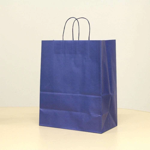 Sacola Papel 39X32X16 Azul Marinho