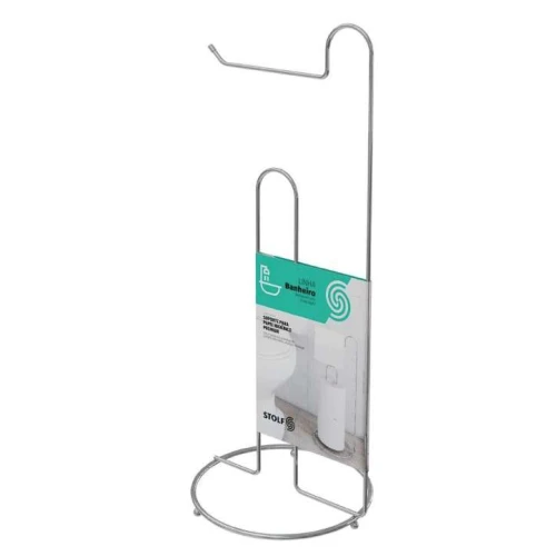 Suporte para Papel Higiênico Premium Cromado | Stolf