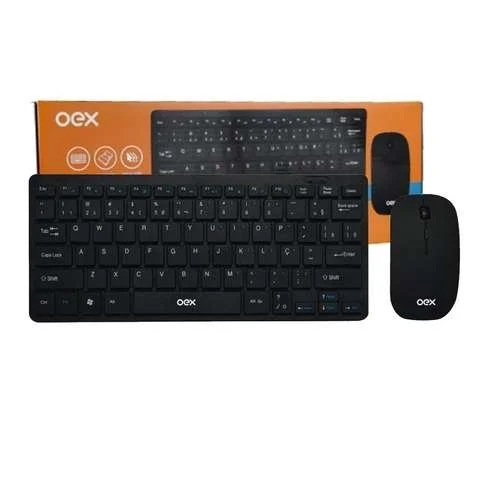 Teclado + Mouse USB Sem Fio Ultra Slim TM-405 OEX