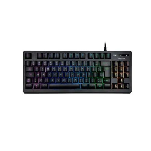 Teclado Gamer USB Cobby Preto TC206 Oex Com Led RGB