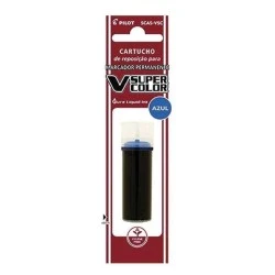 TINTA PARA PINCEL PERMANENTE V SUPCOLOR PILOT AZUL 5,0ML