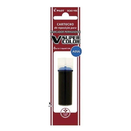 TINTA PARA PINCEL PERMANENTE V SUPCOLOR PILOT AZUL 5,0ML