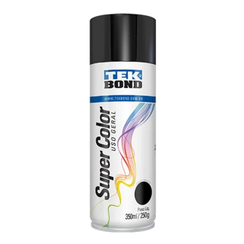 Tinta Aerossol Preto Fosco Uso Geral 350ML