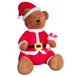 Urso Noel Sentado Inflável 274cm - Rio Master